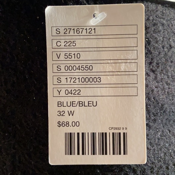 Blue w/ Diamond Print Shorts - Picture 4 of 4